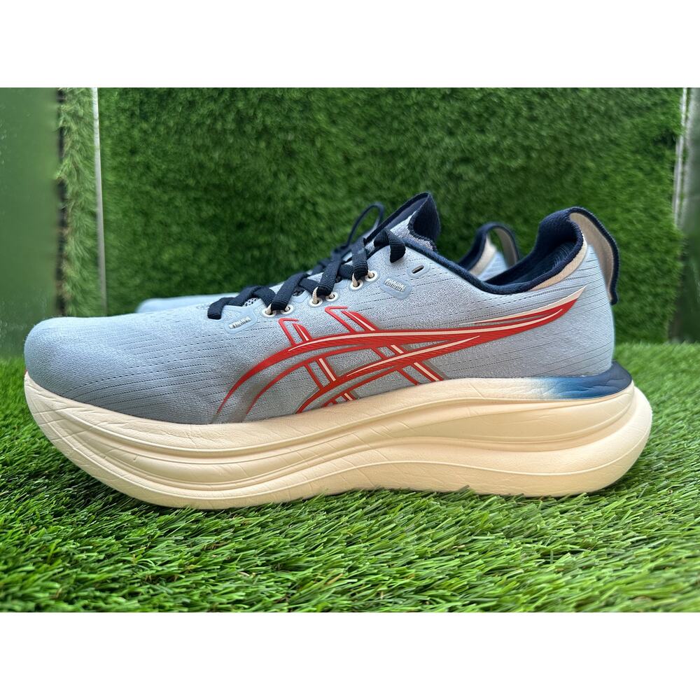 Asics Gel-Nimbus 25 1012C056 Athletic Sneaker Women's 9.5 Blue Knit Gym Running - Picture 8 of 12